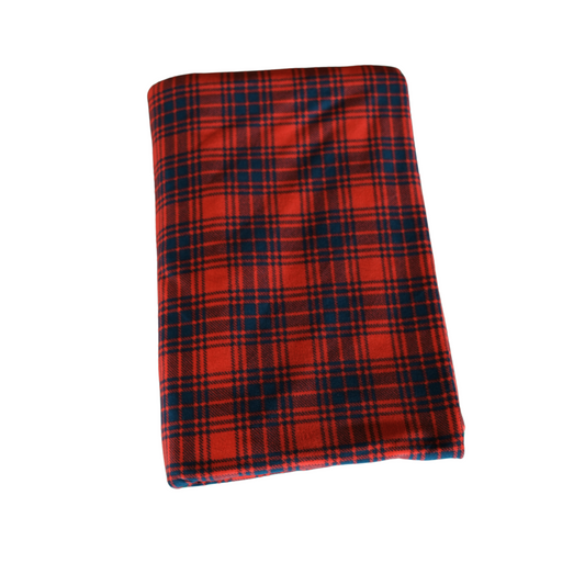 Charcoal red stripes